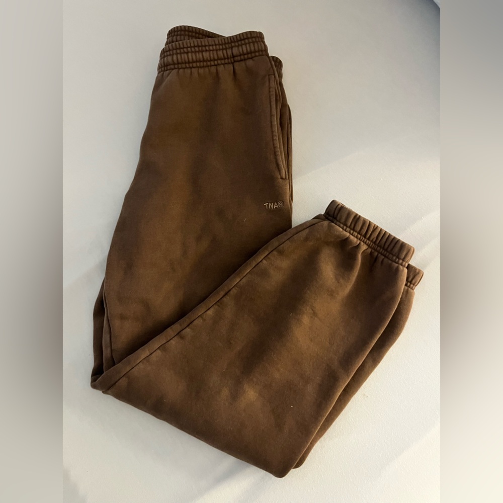 TNA Chocolate Brown Joggers